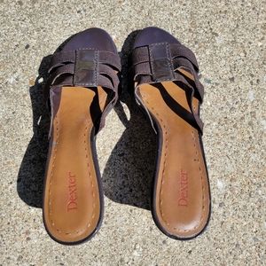 Dexter Wedge Heel Sandal Size 10